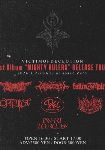 VICTIMOFDECEPTION 1st Album 「MIGHTY ROULERS」Release Tour Sendai