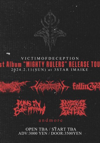VICTIMOFDECEPTION 1st Album 「MIGHTY ROULERS」Release Tour Nagoya